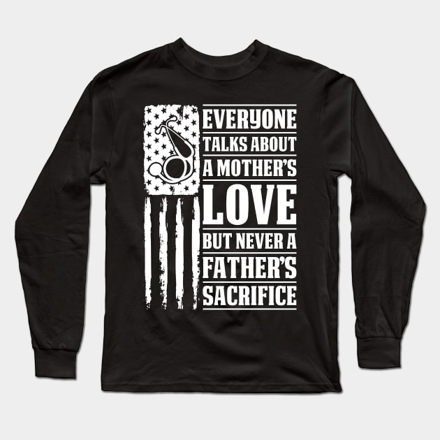 Doctor Father Sacrifice Doctor Gift Doctor T Shirt Gift For Doctor Family Long Sleeve T-Shirt by Murder By Text